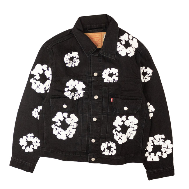 Denim Tears Black All Over Denim Type Jacket Hover Image