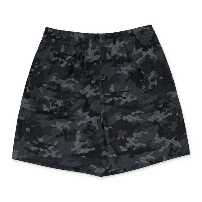 Denim Tears Black Wreath Camo Shorts Main Image