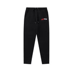 Trapstar autumn and winter casual sports suit hooded sweatshirt pants pullover simple letter drawstring top pants (36)