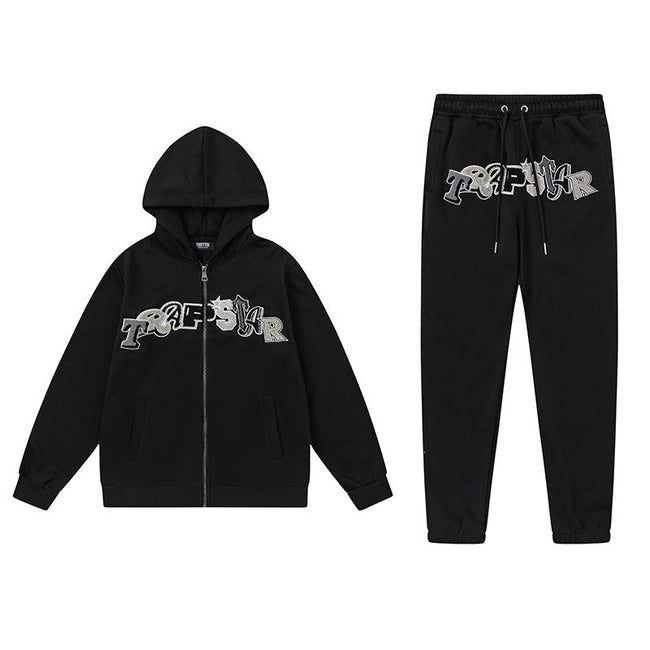 Trapstar London Shooters Black Zip Tracksuit Hover Image