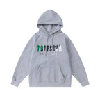 Trapstar autumn and winter casual sports suit hooded sweatshirt pants pullover simple letter drawstring top pants (15)