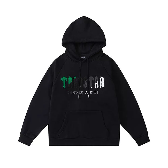 Trapstar It's A Secret Forest Green Black Tracksuit Main Image