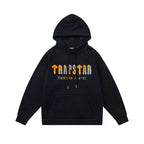 Trapstar autumn and winter casual sports suit hooded sweatshirt pants pullover simple letter drawstring top pants (9)