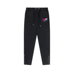 Trapstar autumn and winter casual sports suit hooded sweatshirt pants pullover simple letter drawstring top pants (7)