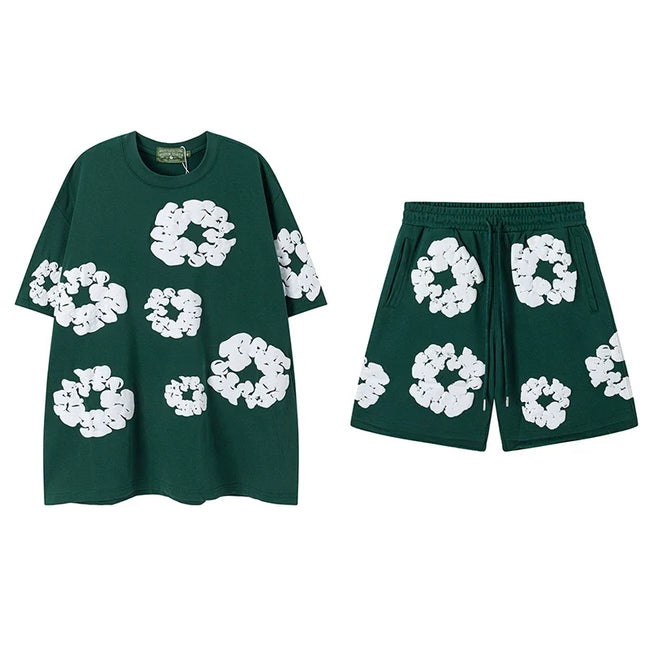 Denim Tears Green Cotton Wreath Matching Set Hover Image