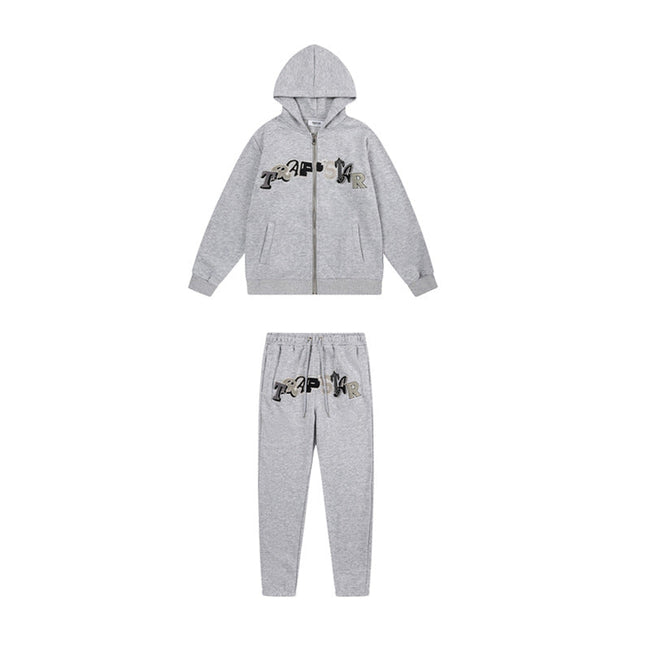 Trapstar London Shooters Grey Zip Tracksuit Hover Image
