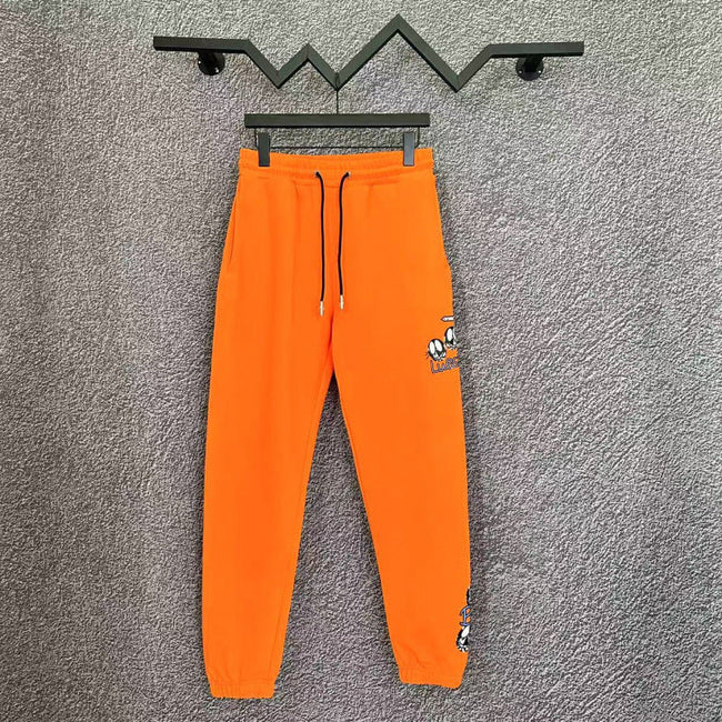 Chrome Hearts Cross Logo Lounge Pants (Bright Orange) Hover Image