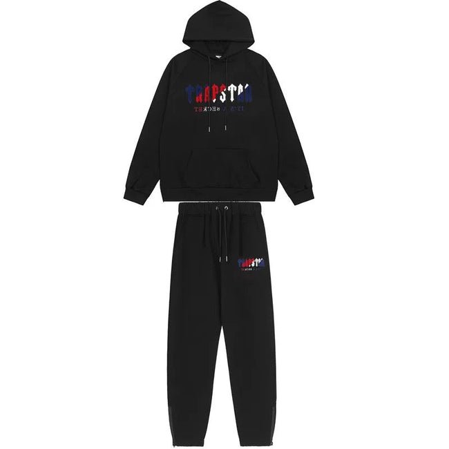 Trapstar It's A Secret Tricolour Black Tracksuit Hover Image