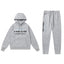 Trapstar Mirror Gothic Logo Tracksuit — Gray