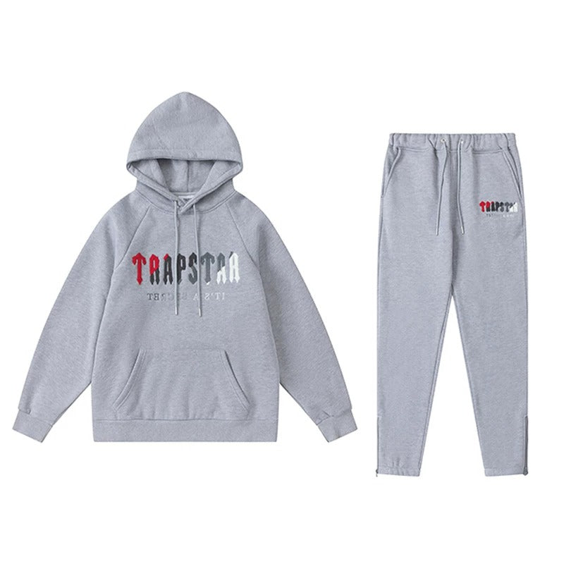 Trapstar It's A Secret Red Grey Tracksuit