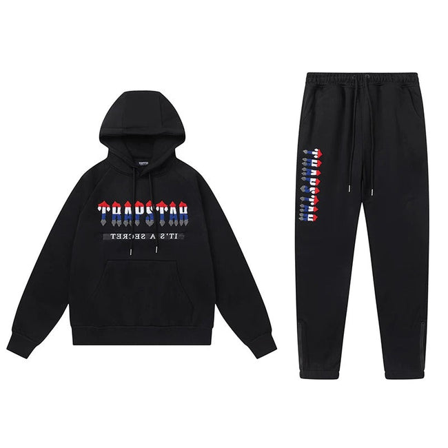 Trapstar It's A Secret Red Blue White Tracksuit Hover Image