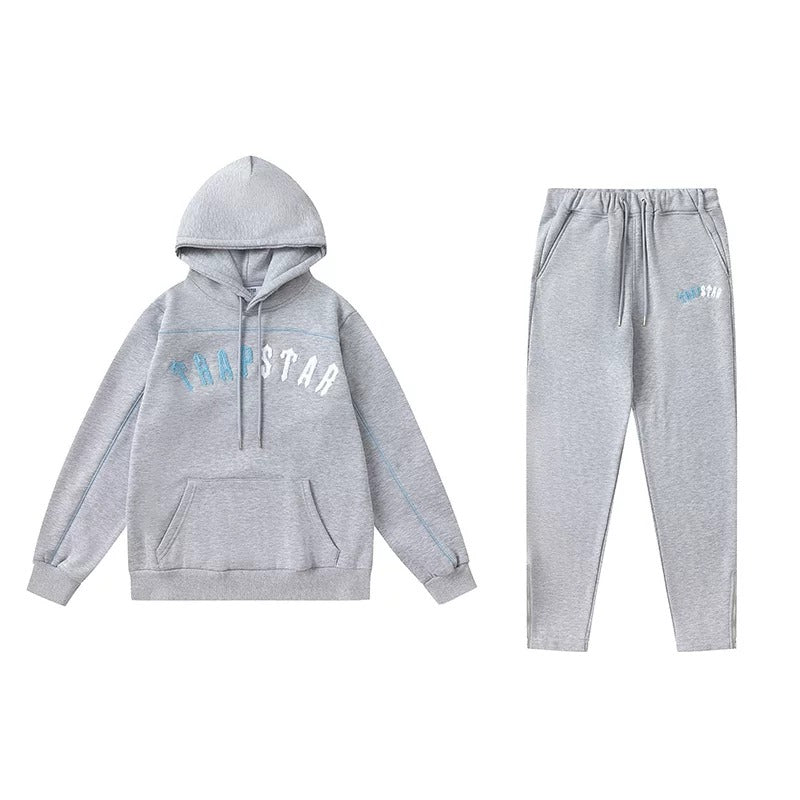 Trapstar Arc Logo Ice Blue Grey Tracksuit