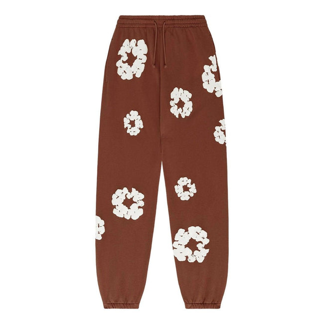Denim Tears The Cotton Wreath Sweatpants Brown Hover Image