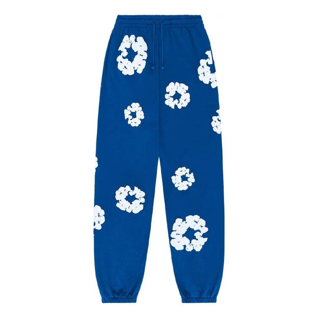 Denim Tears The Cotton Wreath Sweatpants Royal Blue Hover Image