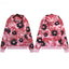 Denim Tears  Pink Camo Cotton Wreath Print  Hoodie